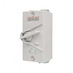 1-Pole, 20Amp IP56 Weather Proof Isolator Switch