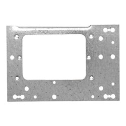 Clipsal Metal Bracket, 1 Gang, Flat Front 