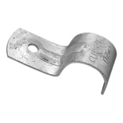 Clipsal Fixing Accessories, Metal, Half Saddle, 25mm, Hot Dip Galvanised