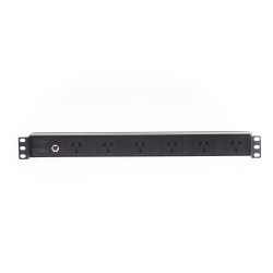 1RU 6-way Powerboard for 19" Rack