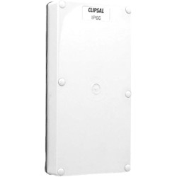 Clipsal - 56 Series, Lid, 2 Gang, Resistant White