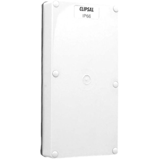 Clipsal - 56 Series, Lid, 2 Gang, Resistant White