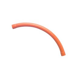 Clipsal Conduit Bend, Large Sweep, 90Deg, PVC, 32mm, Electric Orange