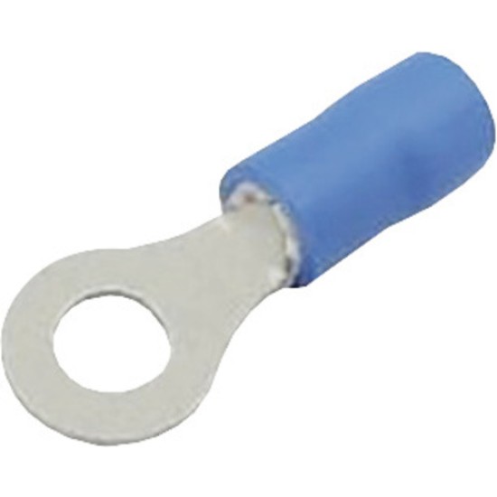 Blue Ring Terminal 5mm Stud 2mm Cable (PK100)