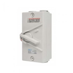 3-Pole, 20Amp IP56 Weather Proof Isolator Switch