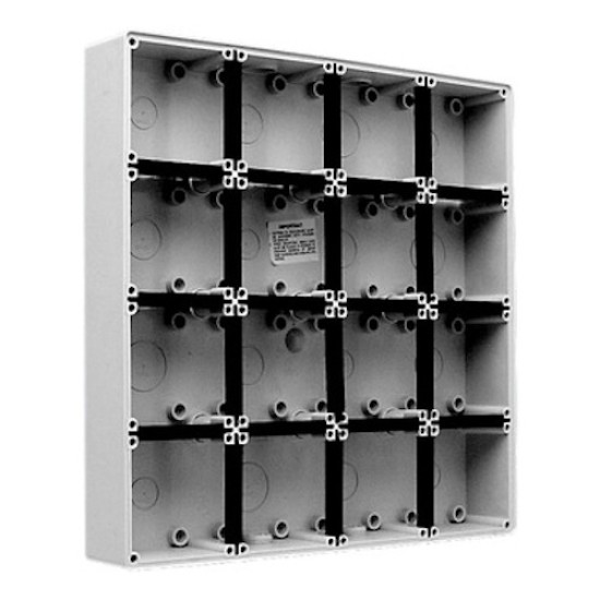 Clipsal - 56 Series, Mounting Enclosure, 16 Gang, Grey