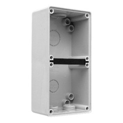 Clipsal - 56 Series, Mounting Enclosure, 2 Gang, Grey