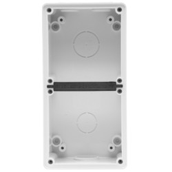 Clipsal - 56 Series, Mounting Enclosure, 2 Gang, Resistant White