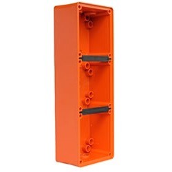 Clipsal - 56 Series, Mounting Enclosure, 3 Gang, Resistant Orange