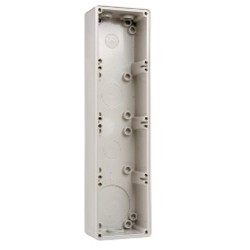 Clipsal - 56 Series, Mounting Back Box, in Line, 4 Gang, 63x101x391mm, Vertical