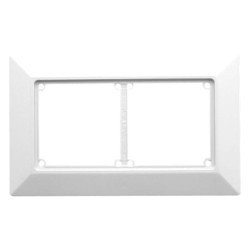 Clipsal - 56 SeriesFlush Surround2 Gang, Resistant White Electric