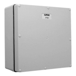 Clipsal - 56 Series, Junction Box - IP66, 4 Gang, Grey