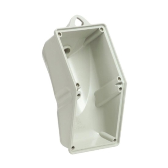 Clipsal - 56 Series Pendant Outlet IP66, Switched Pendant Outlet Kit Moulded 25mm Entry, Resistant White Electric