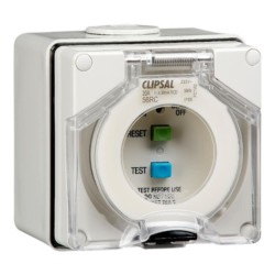 Clipsal - 56 Series Residual Current Circuit Breaker 2 Pole, 20A, Grey