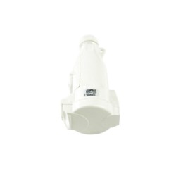 Clipsal - 56 Series Pendant Outlet 250V, 15A, 3 Flat PIN, 2 Pole, Resistant White Electric