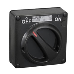 Clipsal - 56 Series Surface Switch, PVC IP66 1 Gang 10A Less Enclosure, Woolworths Grey