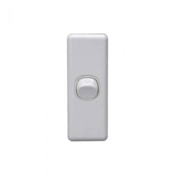 Architrave One Gang Switch Tesla