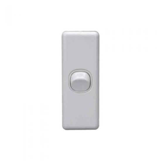 Architrave One Gang Switch Tesla