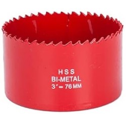 BI-METAL HOLESAW 76MM