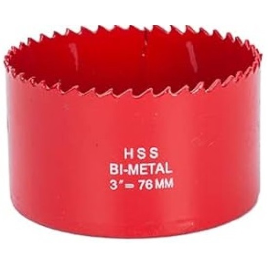 BI-METAL HOLESAW 76MM