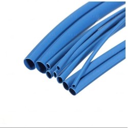 12.7mm Blue Thin Wall Heatshrink 1.2mtr (Shrinks To 6.4mm)