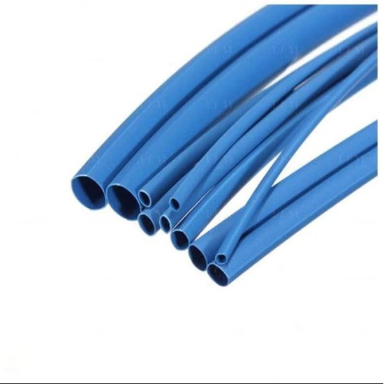 38mm Blue Thin Wall Heatshrink 1.2mtr (Shrinks To 19.1mm)