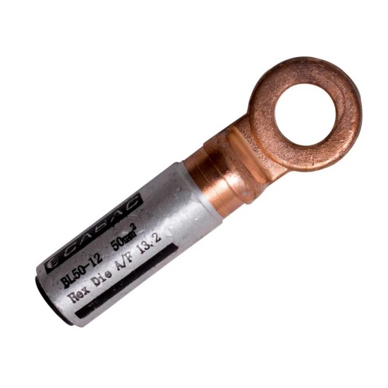 Bi-Metal Lug 50mm2-Stud12mm