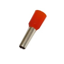 Boot Lace Pin 4mm2-Orange Halogen Free pk100