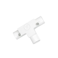 Clipsal - Inspection Tees PVC, 20mm White Electric