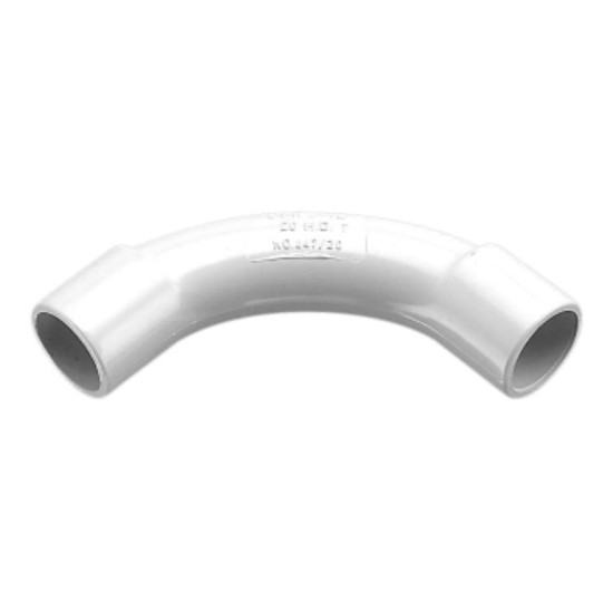 Clipsal Solid Fittings - PVC, Solid Elbows, Bends, 20mm, Grey