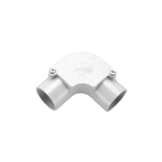 Clipsal Inspection Fittings - PVC, Inspection Elbows, 40mm, Grey