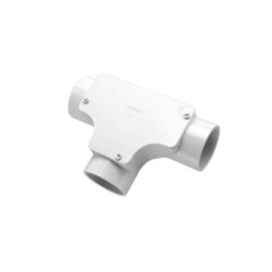 Clipsal Inspection Fittings - PVC, Inspection Tees, 40mm, Grey