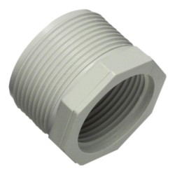 Clipsal Screwed ReducerPVC, 50mm - 40mm, Grey