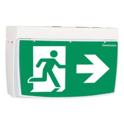 Cleverfit Exit, Surface Mount, Trade Series, Maintained, All Pictograms, Single or Double Sided