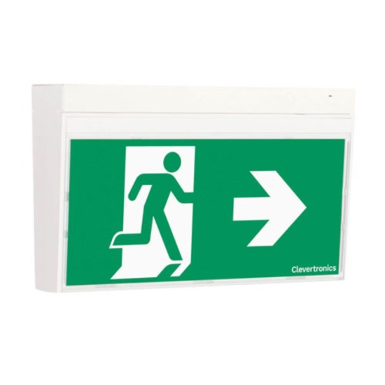 Cleverfit Pro Exit, Surface Mount, LP, Zoneworks XT Hive, All Pictograms, Single or Double Sided