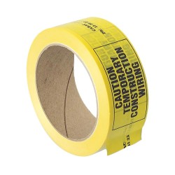 Construction Warning Tape Yellow