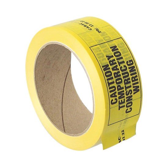 Construction Warning Tape Yellow