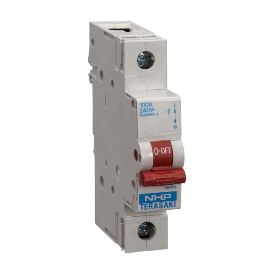 NHP DIN-T Main Switch 1Pole 63A