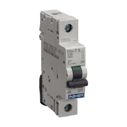 NHP DIN-T Miniature Circuit Breaker 6kA 1Pole 6A C Curve