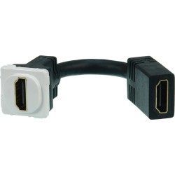 Digitek HDMI Female to HDMI Female Insert - Flexible Tail