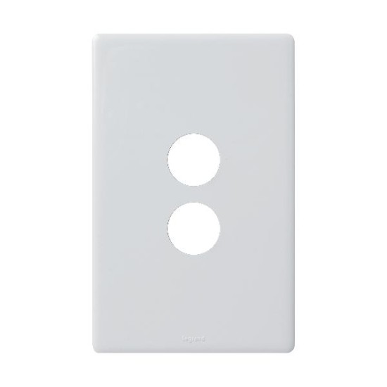 Legrand 2-Gang Grid Coverplate