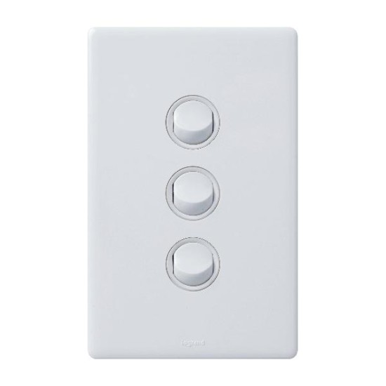 Legrand 3-Gang Switch