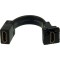 Digitek HDMI Female to HDMI Female Insert with Tail - Black