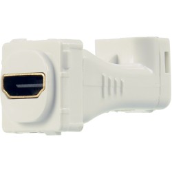 Digitek HDMI Female to HDMI Female Right Angle Insert - White