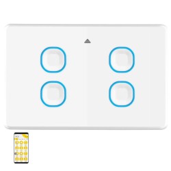 Ikuü Smart Wi-Fi Quad Gang Light Switch