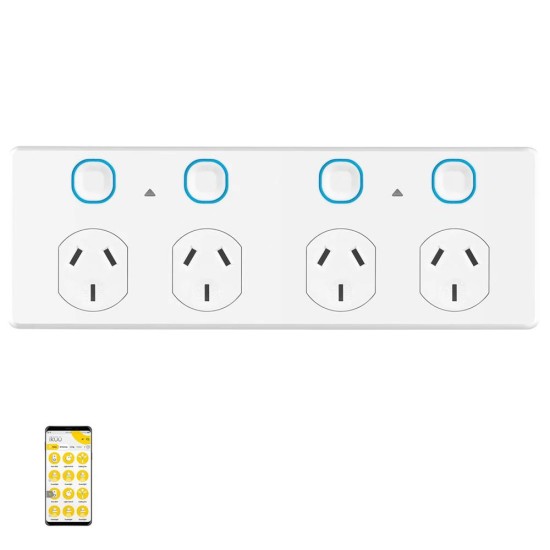 Ikuü Smart Zigbee Quad Power Point