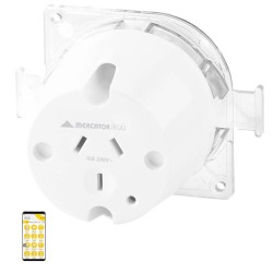 Ikuü smart wifi plug base clear rear