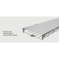 300mm X 3 Mtr Ladder Cable Tray Cover Gal