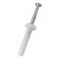 Nail in Plug 5mm x 40mm Mushroom Head (PK100)