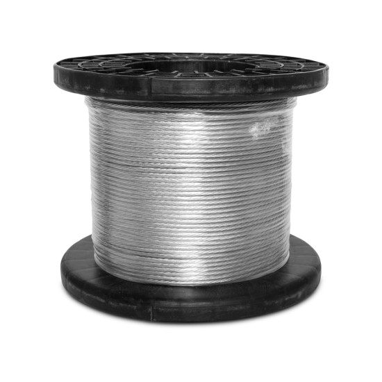 Pvc Coated Catenary Wire 180 Mtr Roll